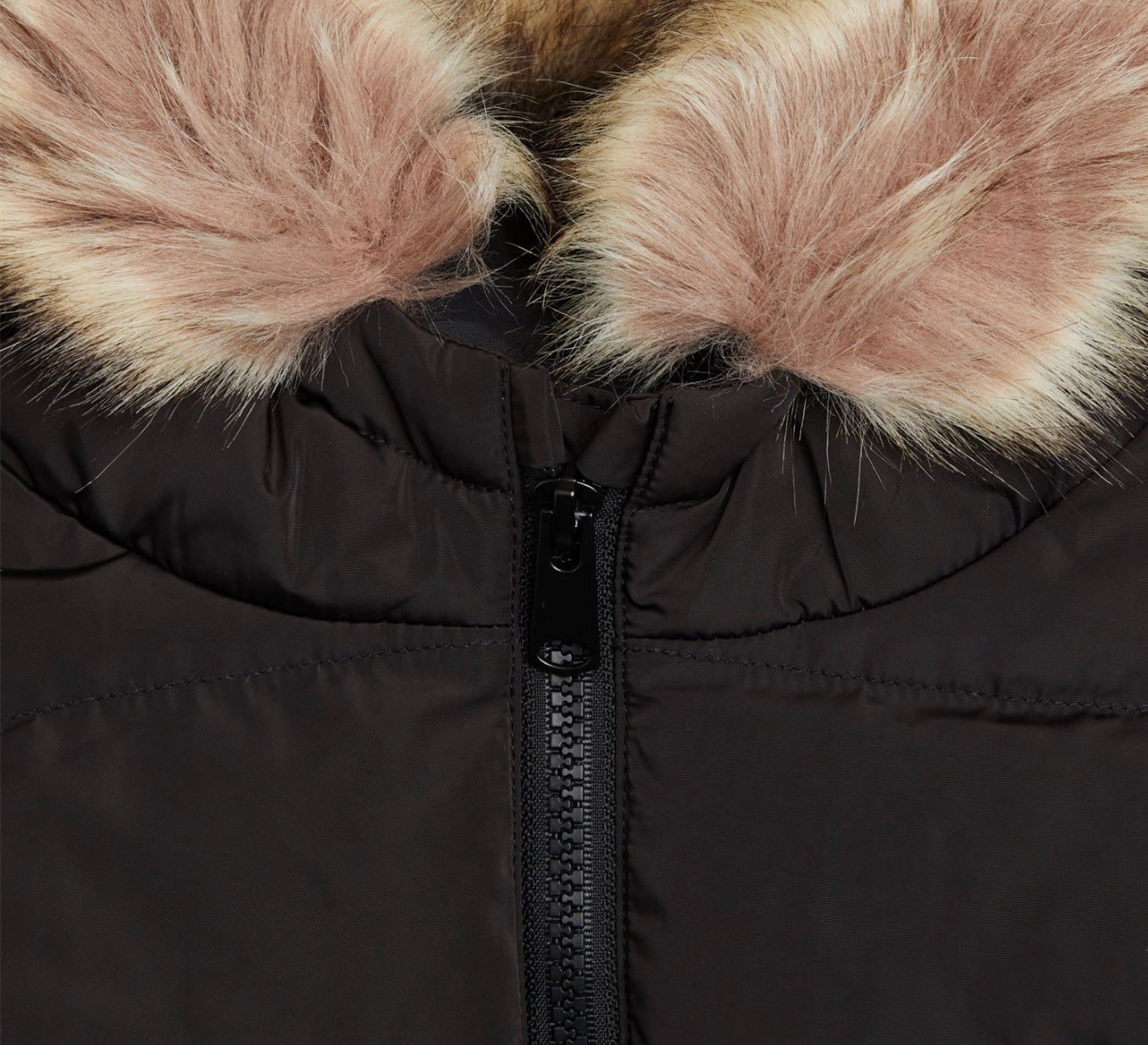 Black Winter Puffer Coat