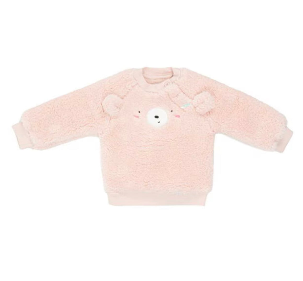 Teddy Days Set – Fluffy Top + Leggings
