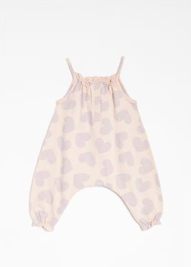 Sweetheart Layered Romper