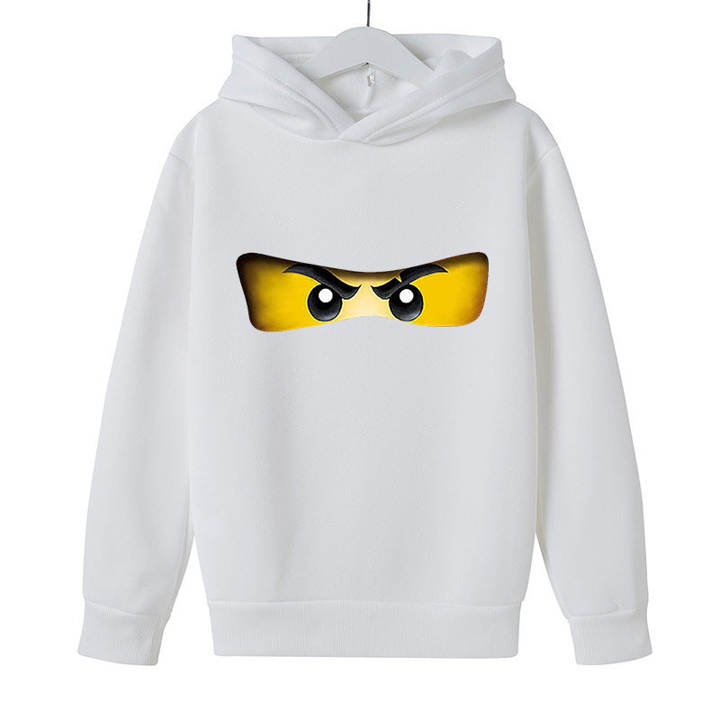 Unisex Solid Color Hoodie – Cozy Long Sleeve Baby Pullover for Autumn & Winter