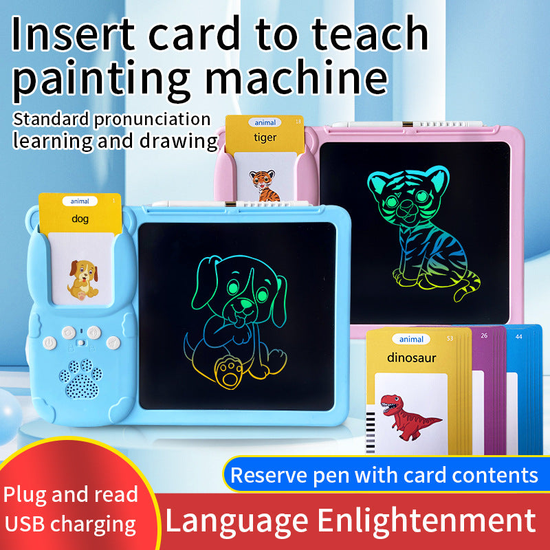 Children’s LCD Handwriting Tablet – Card Drawing Machine / Doodle Puzzle Drawing Board