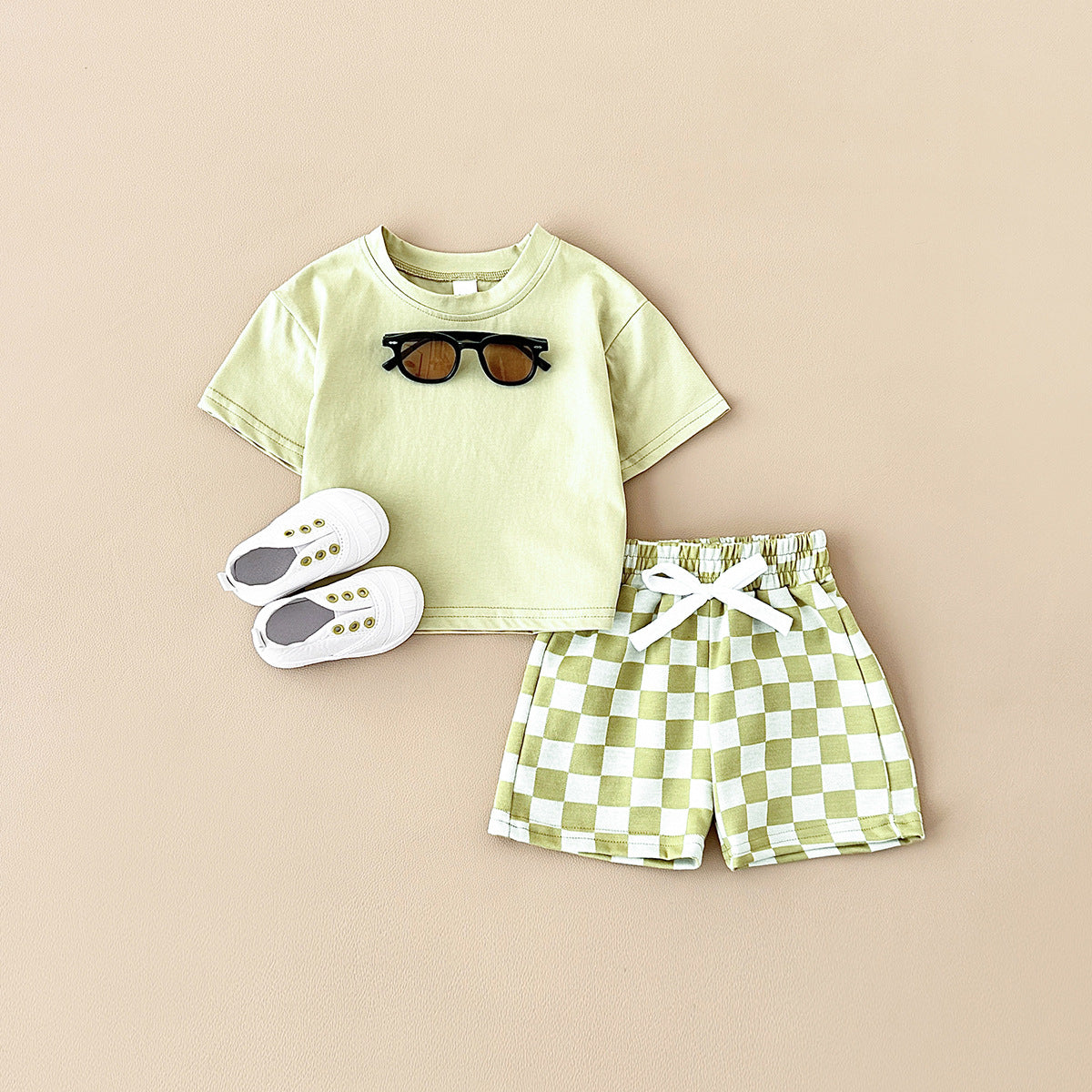 Summer Casual 2-Piece Set – Unisex Baby Outfit