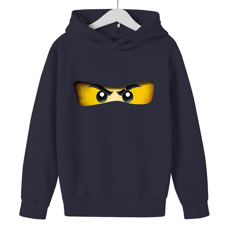 Unisex Solid Color Hoodie – Cozy Long Sleeve Baby Pullover for Autumn & Winter