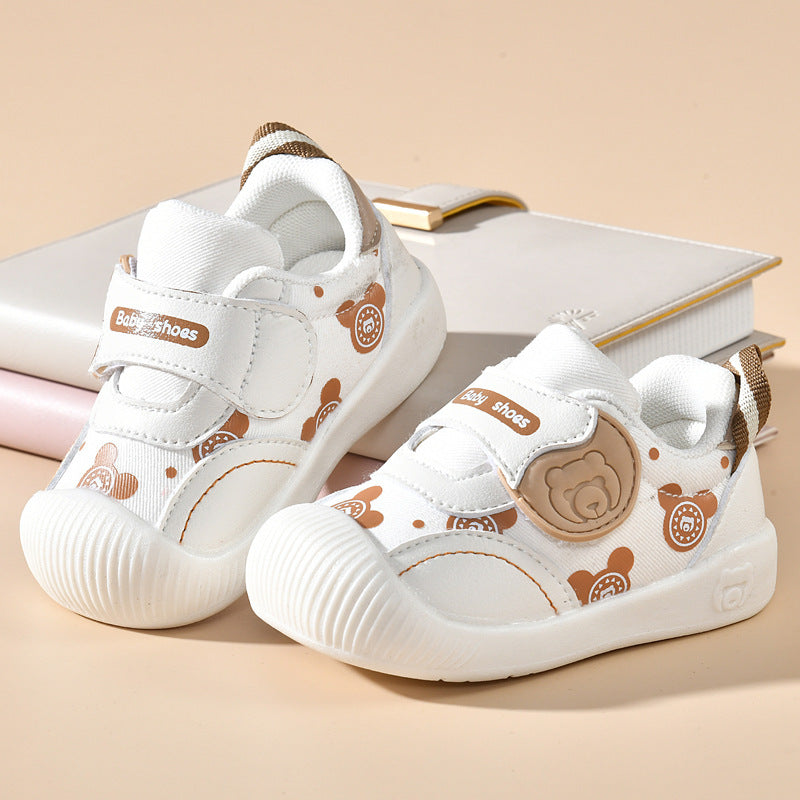 Soft Soled Baby Shoes – Breathable First Walkers (0–2 Years)