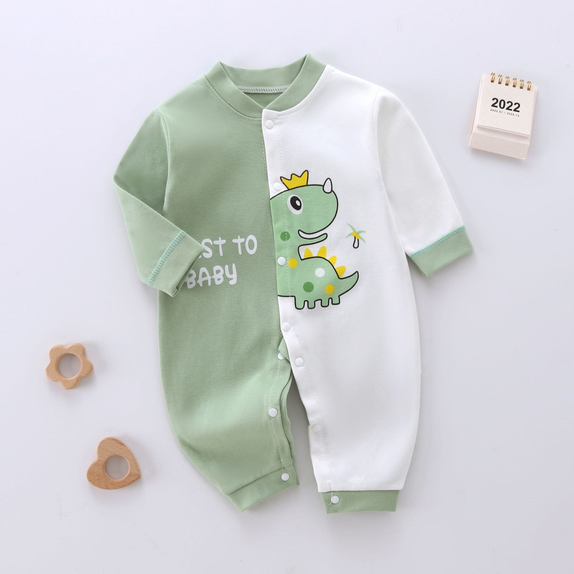 Autumn & Winter Baby Onesie – Long-Sleeved Combed Cotton Romper for Boys & Girls