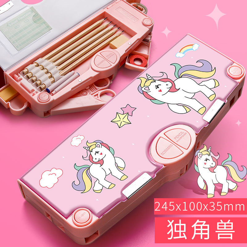 Multi-Functional Automatic Pencil Case – Perfect for Boys!