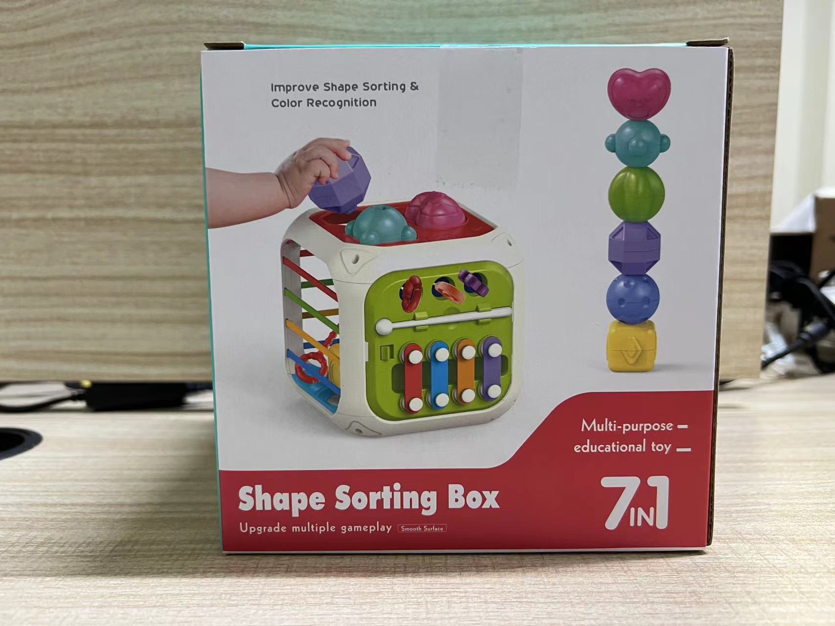 Multifunctional Montessori Sensory Puzzle Toy – Educational Sorting Game