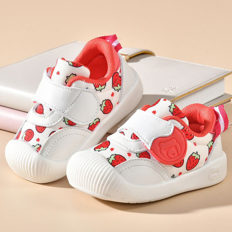 Soft Soled Baby Shoes – Breathable First Walkers (0–2 Years)
