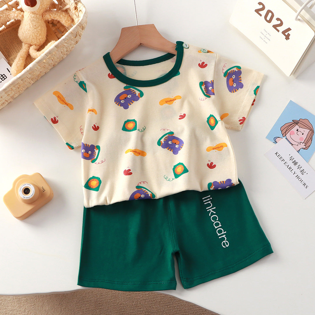 Kids Clothes Set Baby Boy/Girl T-Shirt + Shorts