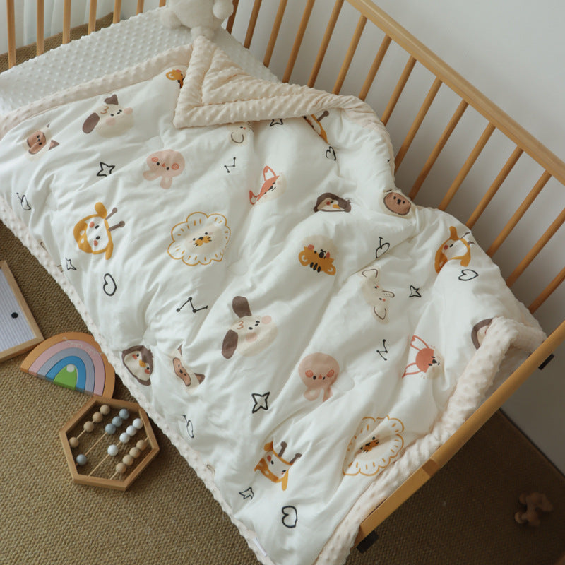 3D Lion Muslin Blanket – Multi-Purpose Baby Swaddle