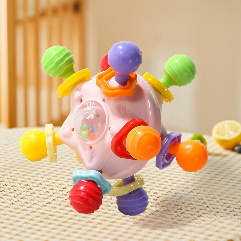 Manhattan Sensory Grasp Ball – Teething & Touch Toy for Babies (Busy Ball)