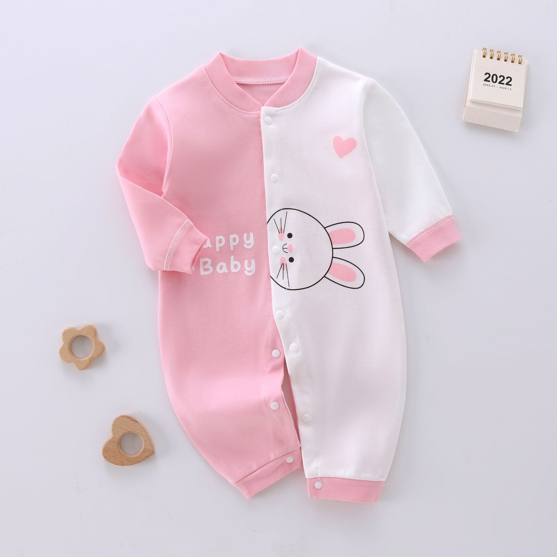 Autumn & Winter Baby Onesie – Long-Sleeved Combed Cotton Romper for Boys & Girls