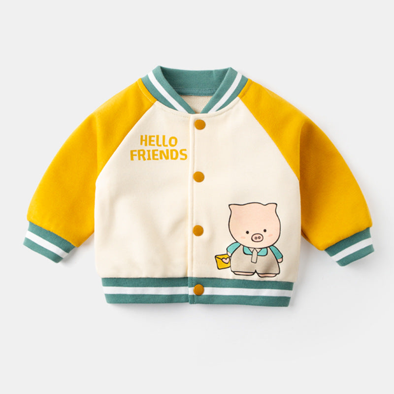 Tootsie Home Baby Baseball Jacket – Warm Winter Jacket for Boys & Girls
