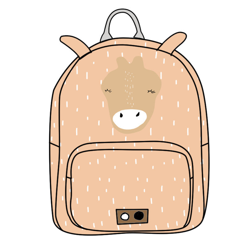 2023 Cute Animal Canvas Schoolbag – Small Kindergarten Backpack for Boys & Girls
