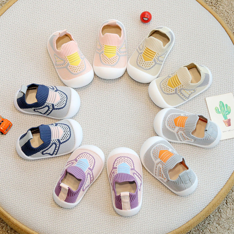 All-Season Baby Walking Shoes – Soft Sole & Breathable (Indoor & Outdoor)