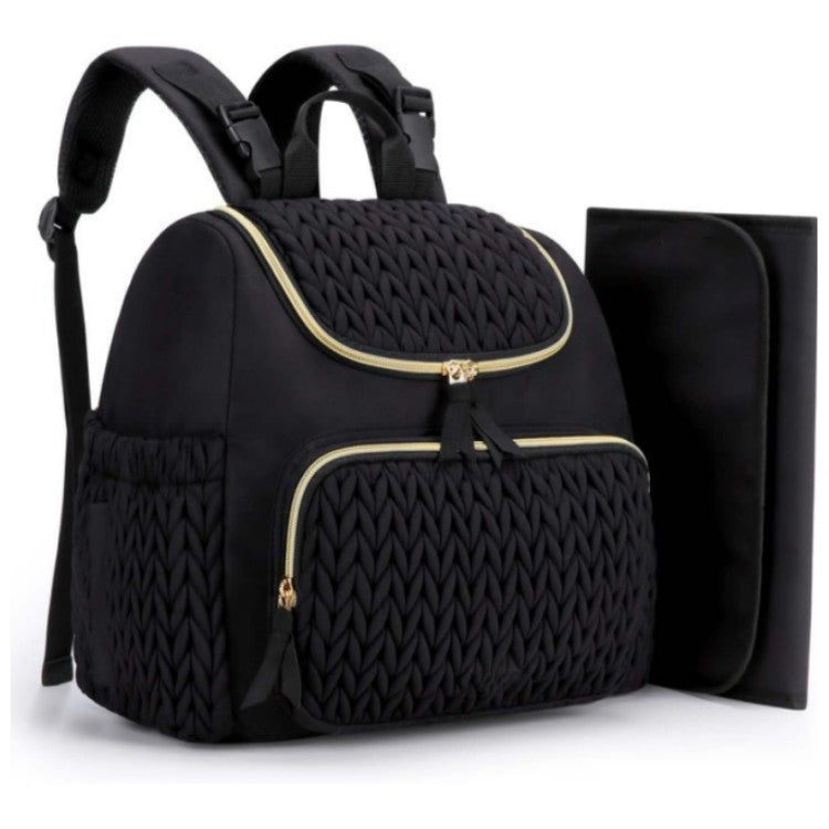 Multifunctional Mommy Bag – Large Capacity Diaper Backpack for Mom & Baby (Stroller-Ready)