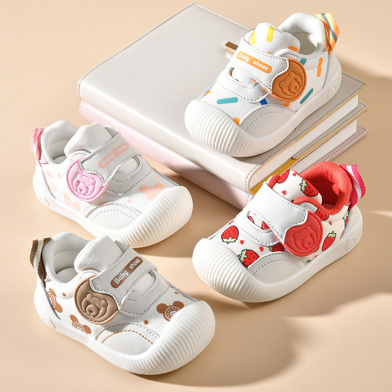 Soft Soled Baby Shoes – Breathable First Walkers (0–2 Years)