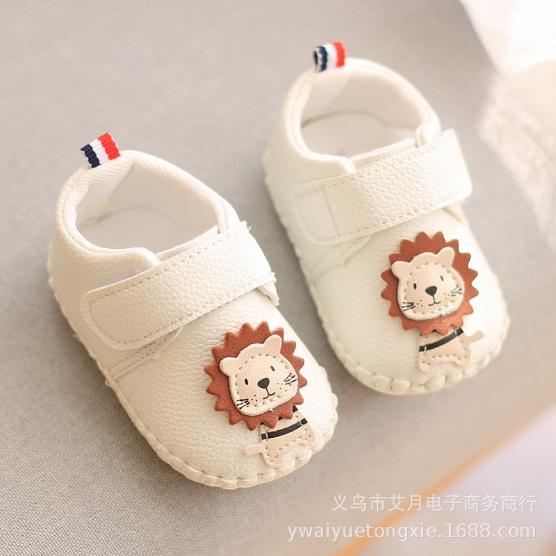 Soft Soled Baby Shoes – Anti-Drop Infant Shoes for 3–12 Months (Spring & Autumn)