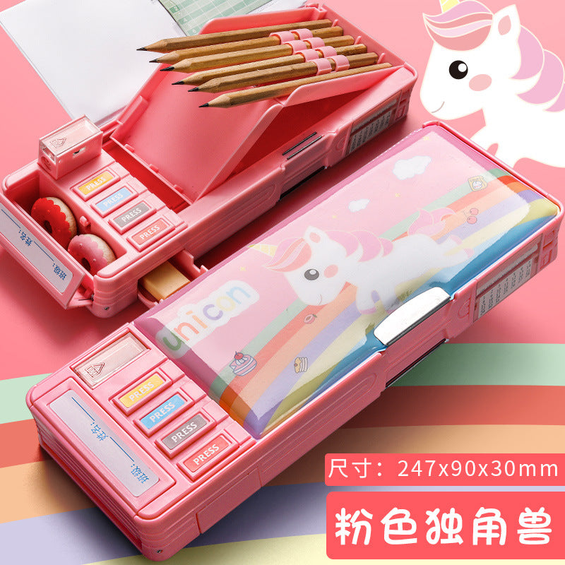 Multi-Functional Automatic Pencil Case – Perfect for Boys!
