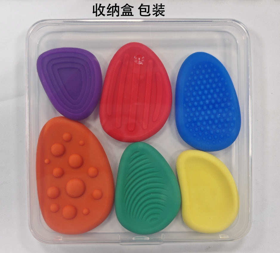 Sensory Worry Stone – Soft Silicone Fidget Toy for Kids