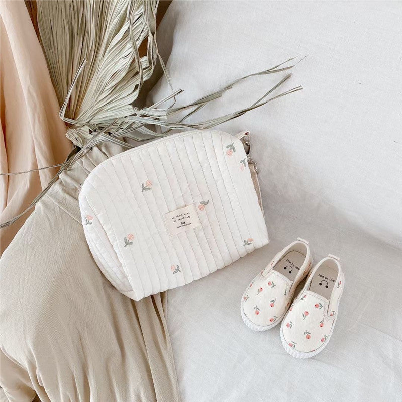 Bear-Themed Stroller Organizer – Compact Mommy Bag