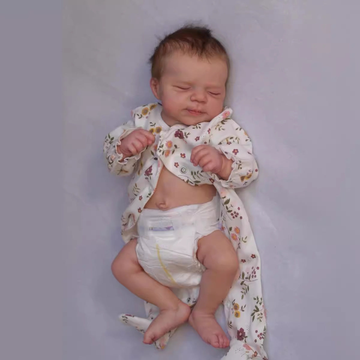 19-Inch Pascal Reborn Baby Doll – Realistic Newborn Simulation for Collectors & Gifts