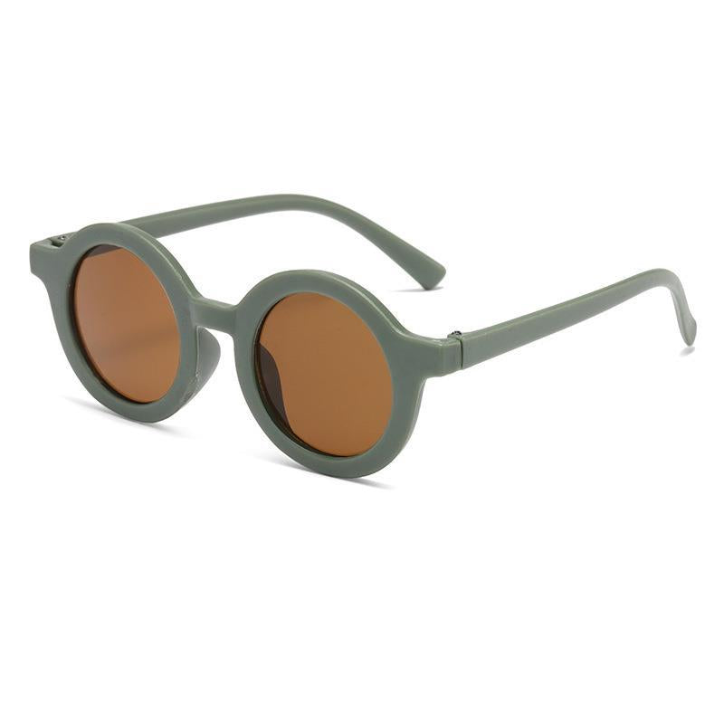 Round Frame Kids Sunglasses – UV Protection for Ages 1–7