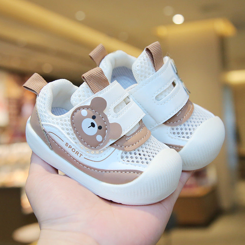 Breathable Mesh Baby Shoes – Soft Sole Walkers (1–2 Years)