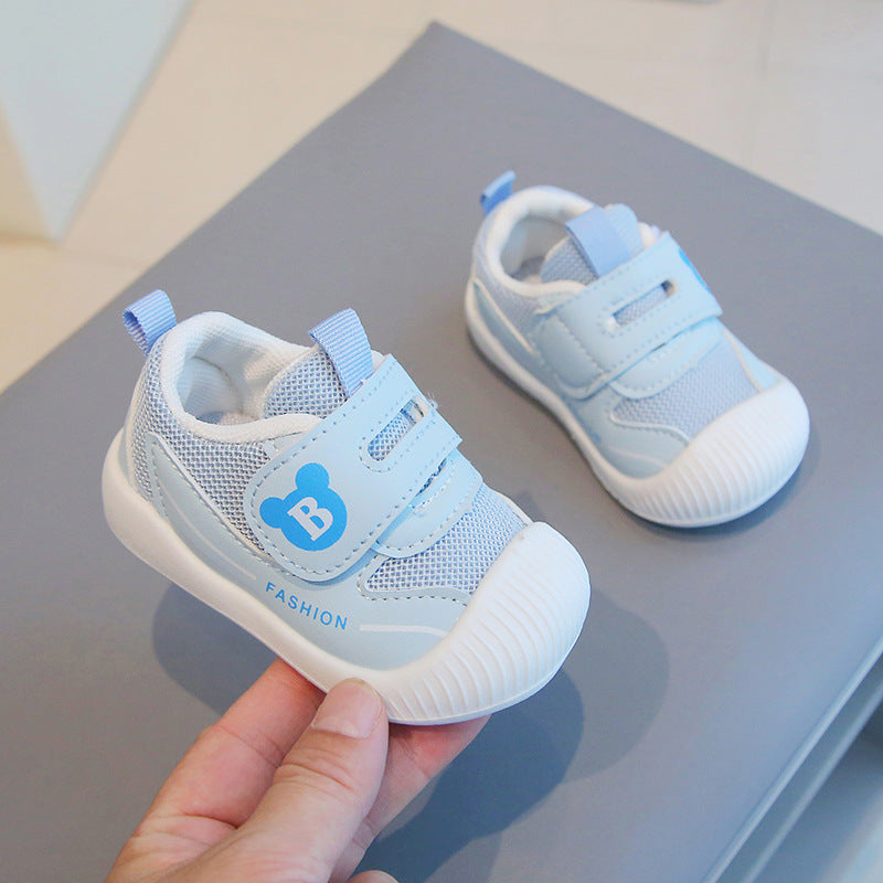 Baby Mesh Walking Shoes – Soft-Soled & Functional (0–2 Years)