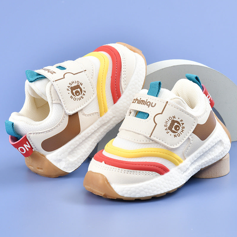 All-Season Functional Baby Walking Shoes – Soft Sole, Anti-Slip & Breathable Shoes for Boys & Girls (1–3 Years)