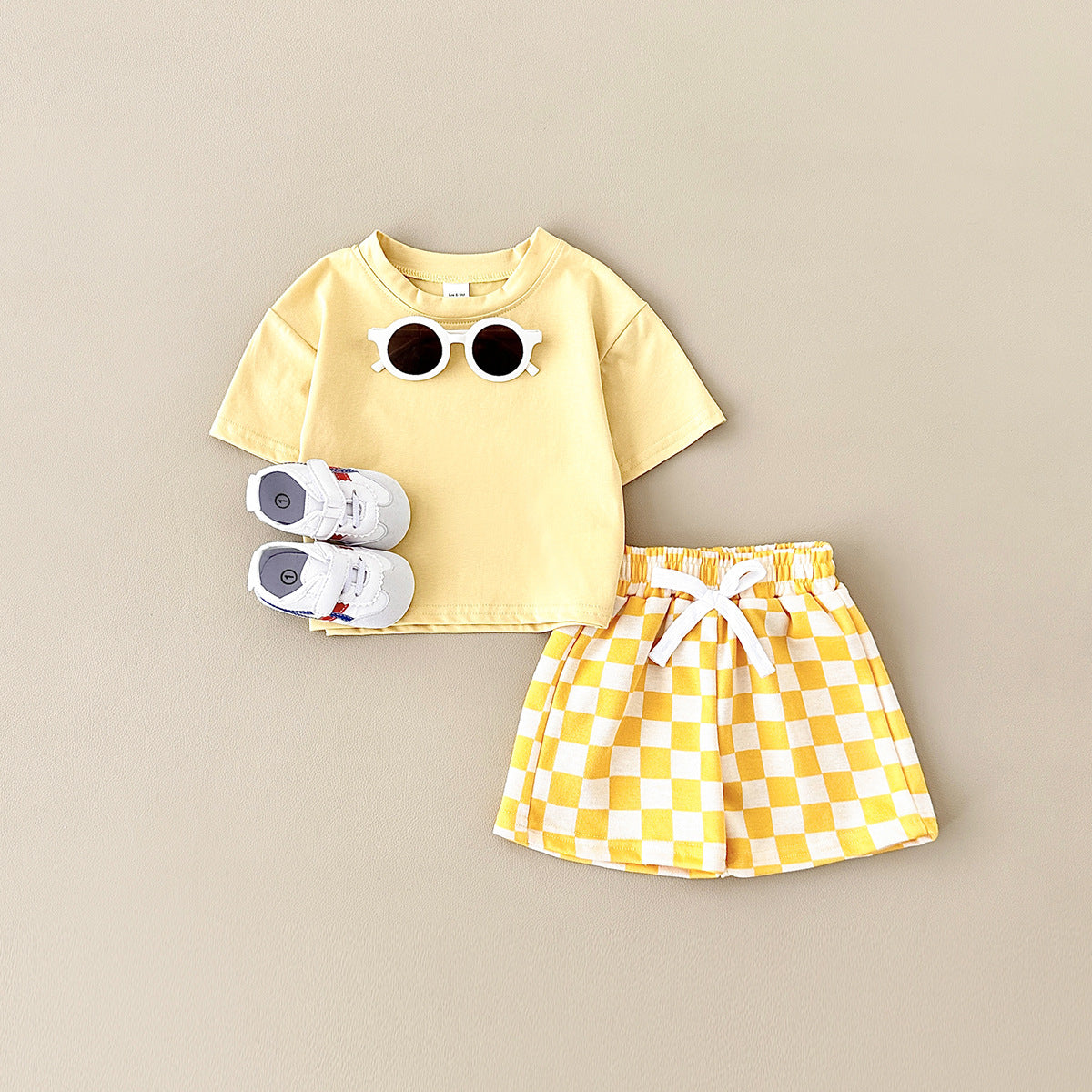 Summer Casual 2-Piece Set – Unisex Baby Outfit