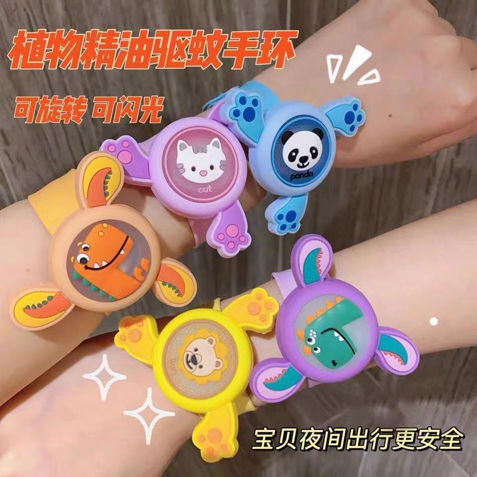 Flashing Mosquito Repellent Bracelet – Cute LED Bug-Repelling Watch
