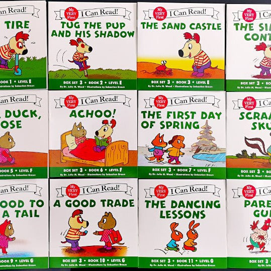 I Can Read Phonics First 7 – English Picture Book Set by Wang Peiyue (84 Books)