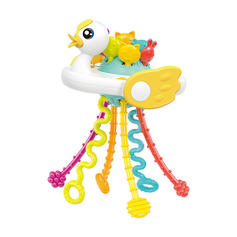 Baby Finger Pulling Toy – Soft Sensory Teether & Early Learning Fun