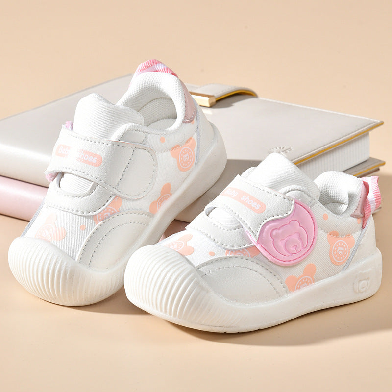 Soft Soled Baby Shoes – Breathable First Walkers (0–2 Years)