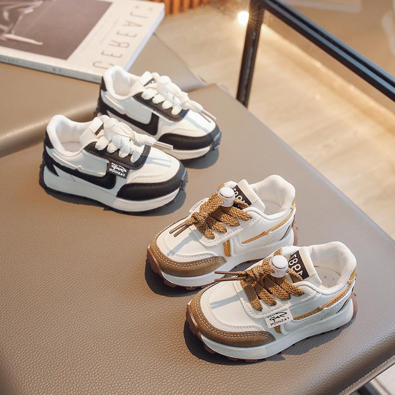 Forrest Gump-Inspired Baby Sports Shoes – Canvas Runners for Boys
