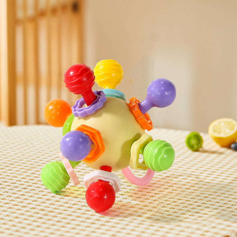 Manhattan Sensory Grasp Ball – Teething & Touch Toy for Babies (Busy Ball)