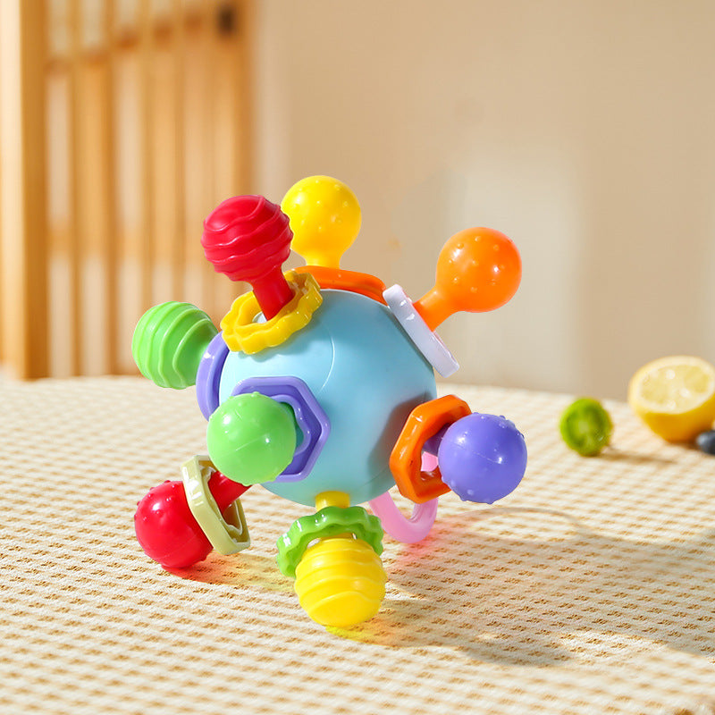 Manhattan Sensory Grasp Ball – Teething & Touch Toy for Babies (Busy Ball)