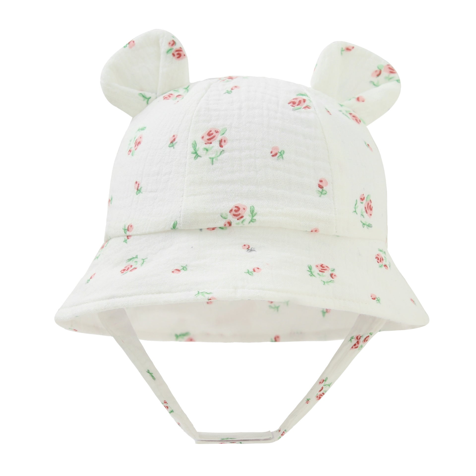 Muslin Baby Sun Hat – Lightweight Summer Bucket Cap