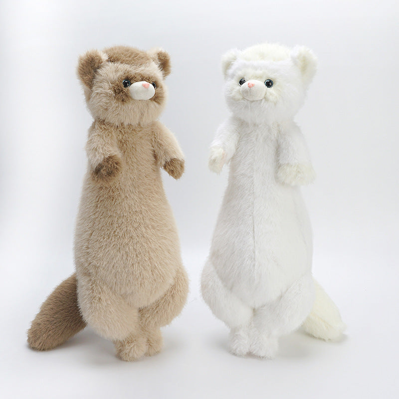 Angora Ferret Plush Toy – Ultra-Soft & Lifelike Stuffed Animal