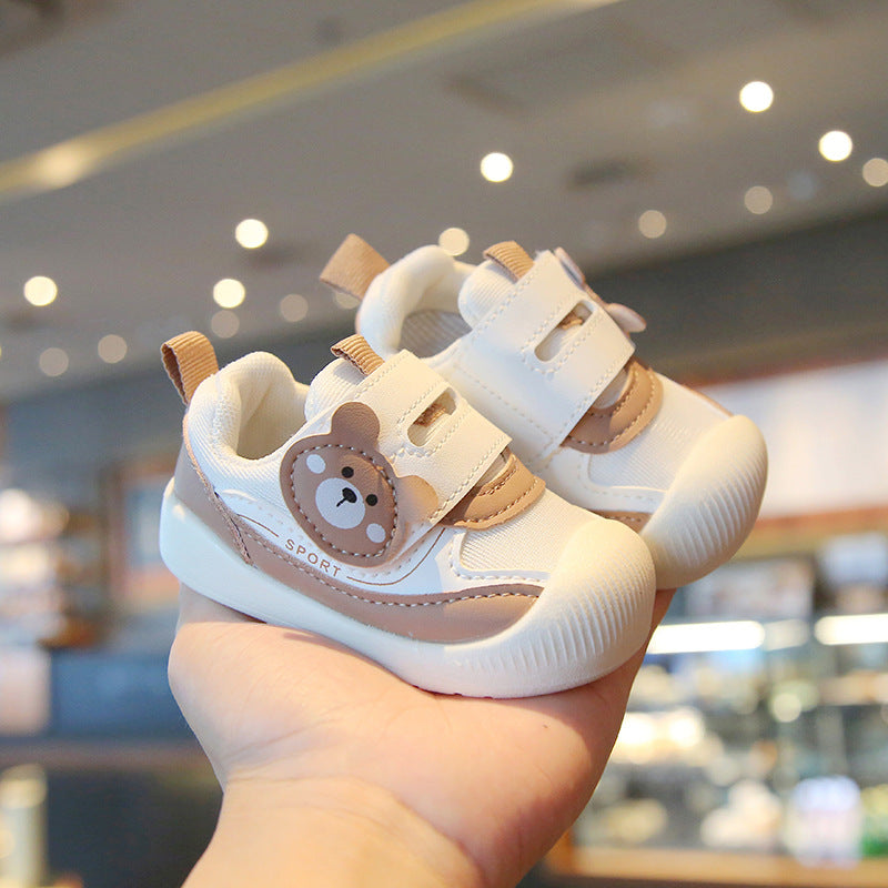 Breathable Mesh Baby Shoes – Soft Sole Walkers (1–2 Years)