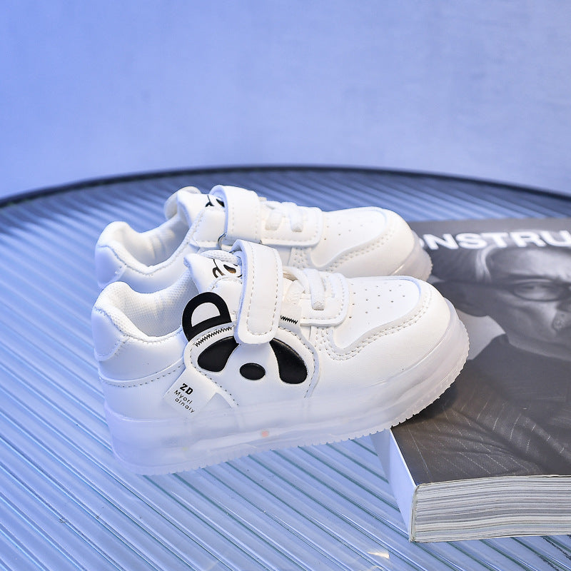 Cartoon Light-Up Baby Shoes – Soft Sole & Cute Design (Spring & Autumn)