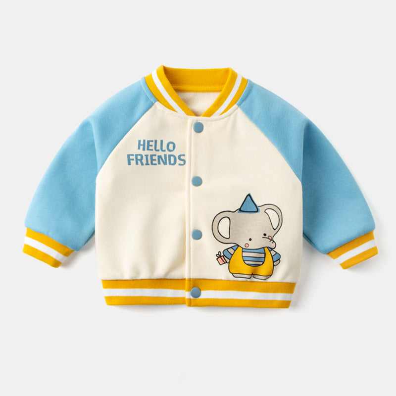 Tootsie Home Baby Baseball Jacket – Warm Winter Jacket for Boys & Girls