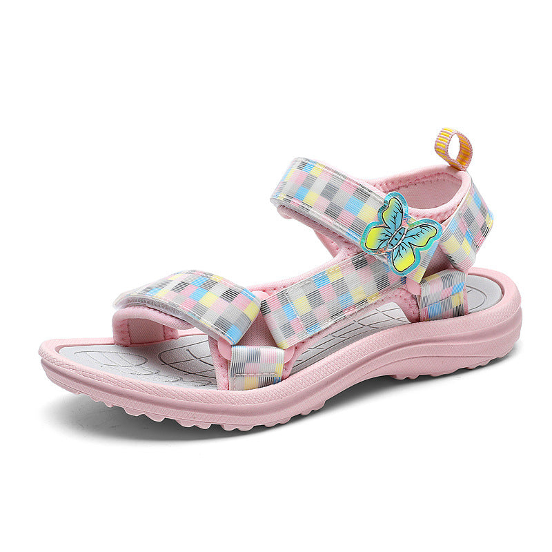 Summer Pearl Princess Sandals – Non-Slip Shoes for Baby Girls