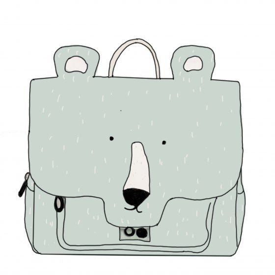 2023 Cute Animal Canvas Schoolbag – Small Kindergarten Backpack for Boys & Girls