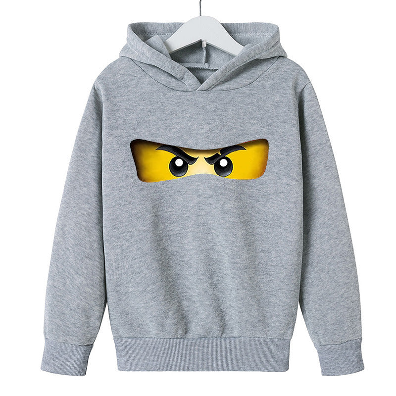 Unisex Solid Color Hoodie – Cozy Long Sleeve Baby Pullover for Autumn & Winter