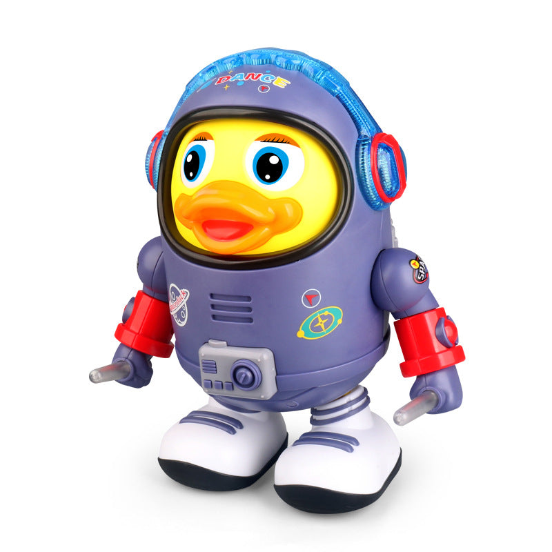 Electric Dancing Space Duck – Colorful Light-Up Music Toy for Babies & Toddlers
