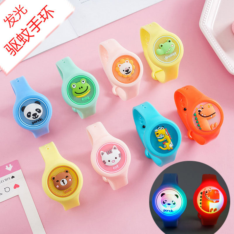 Flashing Mosquito Repellent Bracelet – Cute LED Bug-Repelling Watch