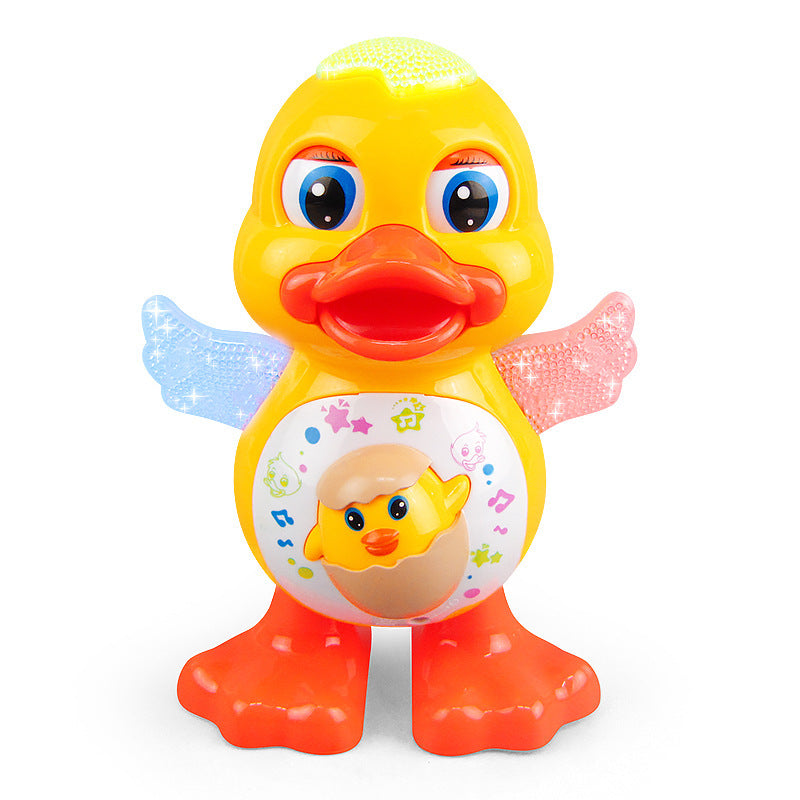 Electric Dancing Duck Toy – Singing, Swinging Cartoon Duck with Lights & Music