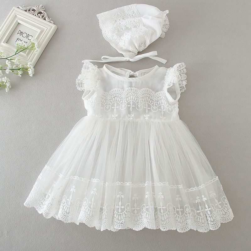 Baby Girl Princess Tutu Dress – 1st Birthday & Flower Girl Gown